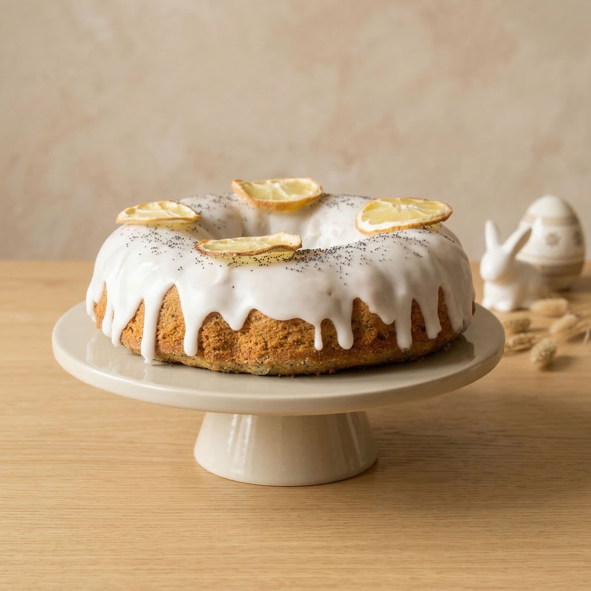 Babka cytrynowa z makiem